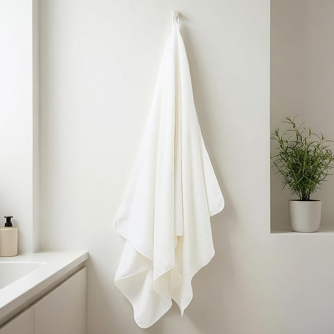 REDKISS Pack of 2 Jumbo Bath Sheets, 40 x 80 Inches Microfiber Bath Towels - Image 7