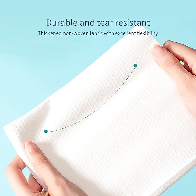 4 Pack Disposable Bath Towels Durable Large Portable Thicken Camping Towels - Image 5