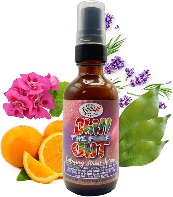 Wild Essentials All Natural Essential Oil Sprays, 2 Ounce, Organic Witch Hazel by WildEssentials