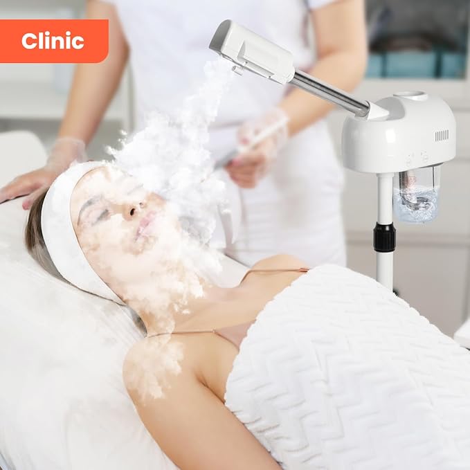 TASALON Professional Facial Steamer, Hot Mist Spray, Vaporizador Facial Steamer - Image 8