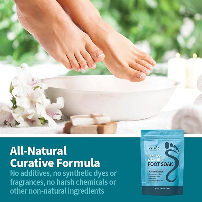 ForPro Professional Collection Tea Tree Oil & Menthol Foot Soak - Image 6
