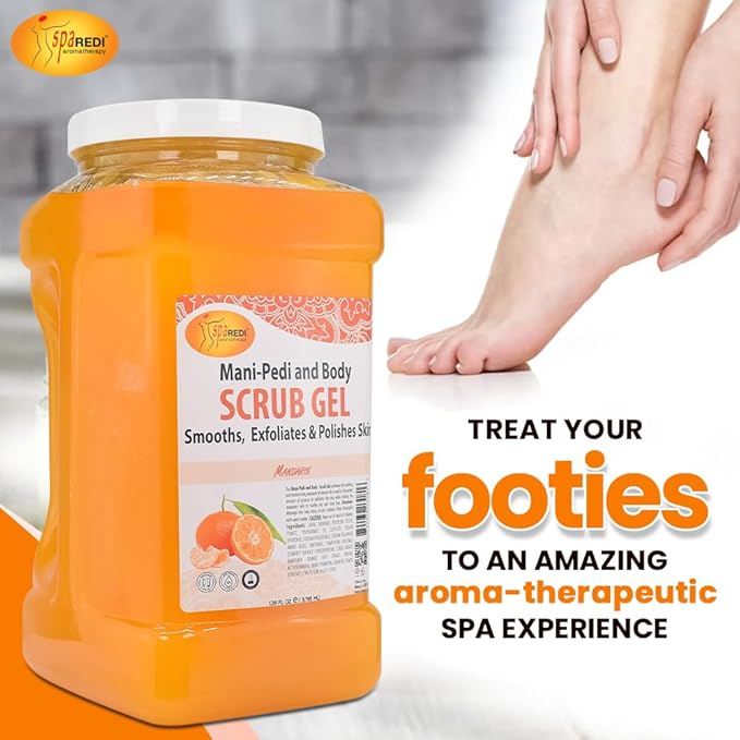 SPA REDI Professional Foot Treatment | Holistic Exfoliating Pedicure Solution - Image 4