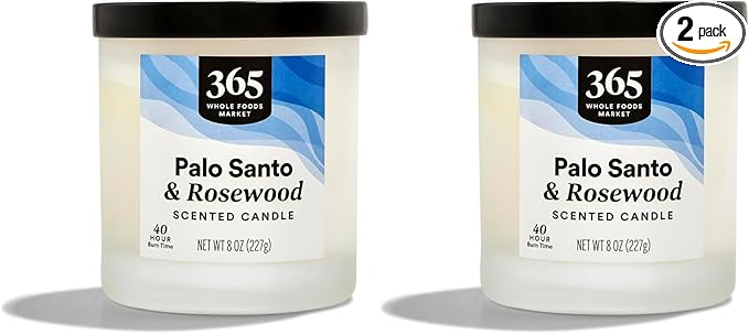 365 By Whole Foods Market, Candle Palo Santo Rosewood by 365+by+Whole+Foods+Market