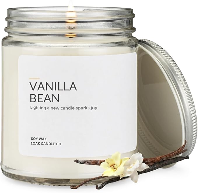 1OAK Vanilla Bean Candle by 1OAKCandleCo
