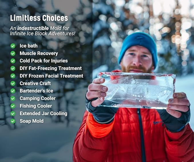 Alaskey® Giant Ice Block Mold 12 lbs - Image 6