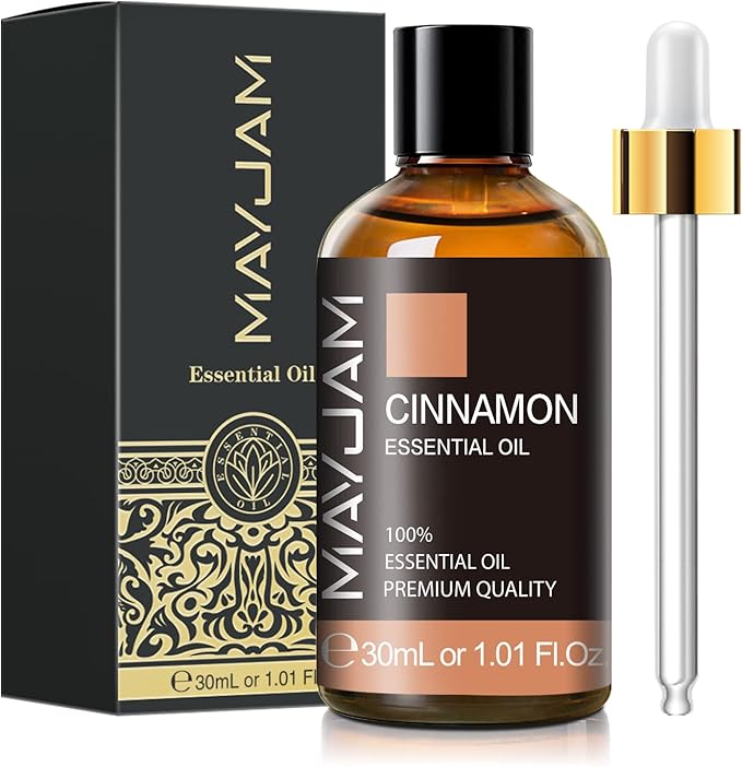 Cinnamon Essential Oil 30ml/1.01fl.oz, MAYJAM Premium Cinnamon Oils - Image 2