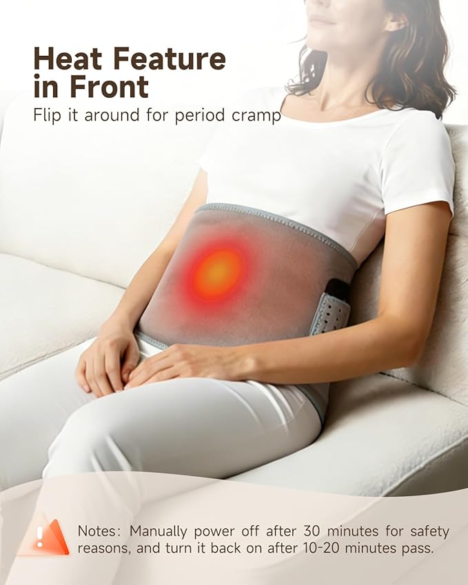 Cordless Heating Pad with Massager - Image 7