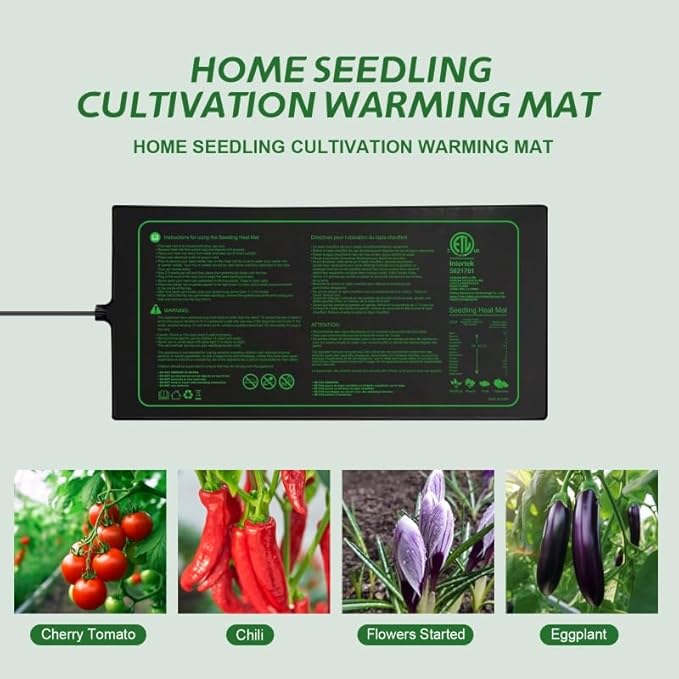 Upgrade Version 4PK Seedling Heat Mat - Image 6