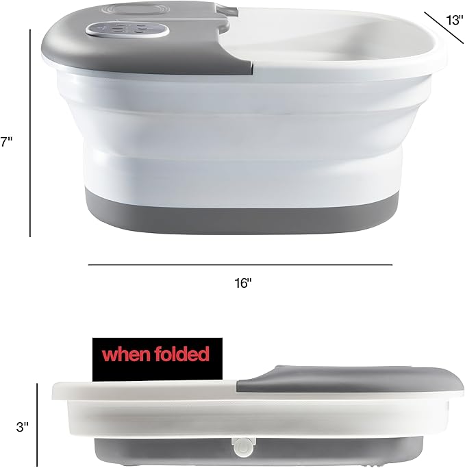 Medical king Foot Spa with Heat and Massage and Jets Includes A Remote Control - Image 5