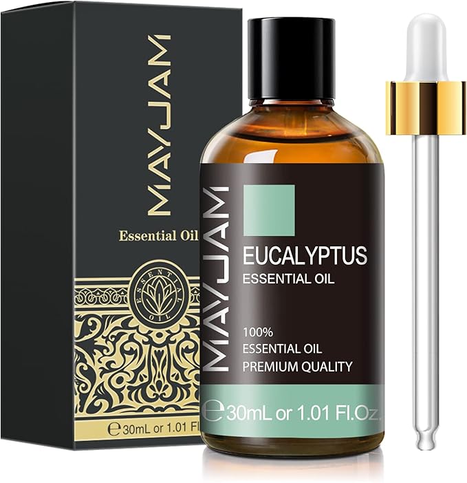Eucalyptus Essential Oil, MAYJAM 30ML/1.01FL.OZ Pure Eucalyptus Oils - Image 2