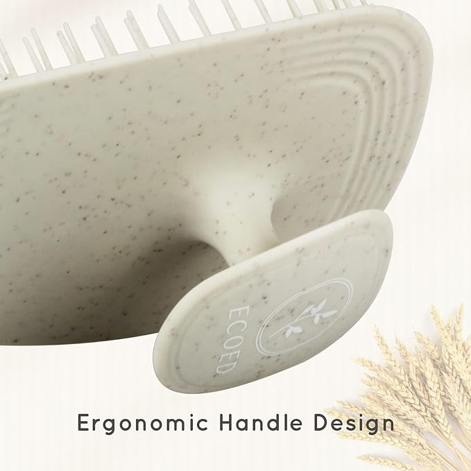 Ecoed 2 PC Scalp Massager Shampoo Brush, Scalp Scrubber & Exfoliator - Image 5