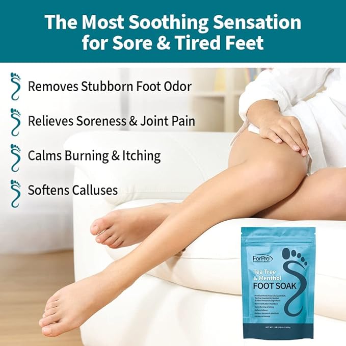 ForPro Professional Collection Tea Tree Oil & Menthol Foot Soak - Image 4