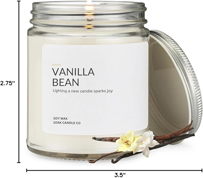 1OAK Vanilla Bean Candle - Image 6