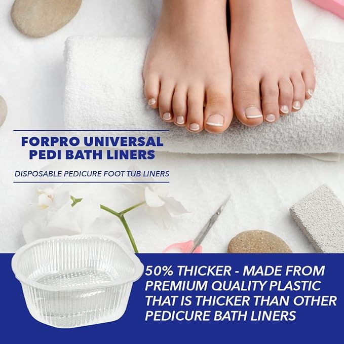 ForPro Professional Collection Universal Pedi Bath Liners - Image 7