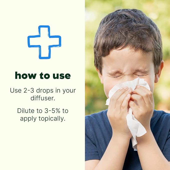 Plant Therapy Kids Sniffle Stopper Essential Oil Blend, 10 mL, Respiratory - Image 8