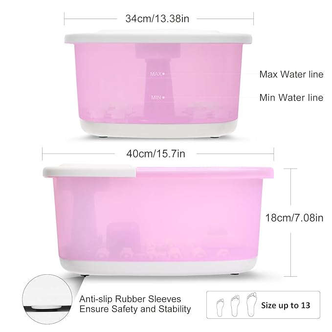 MoodRelish Foot Spa Bath Massager - Image 7