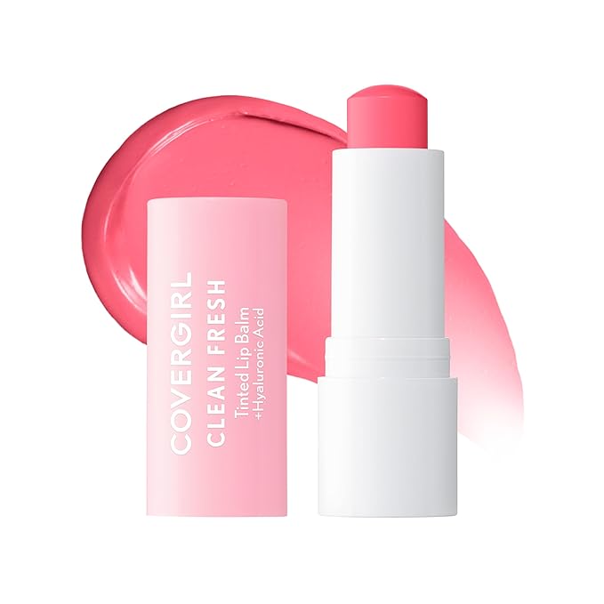 CoverGirl Clean Fresh Tinted Lip Balm, Vegan Formula, Natural Finish, Life is by COVERGIRL