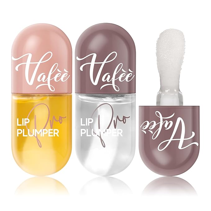 Lip Plumper by Vafee, Natural Lip Plumper and Lip Care Serum, Lip Enhancer - Image 9