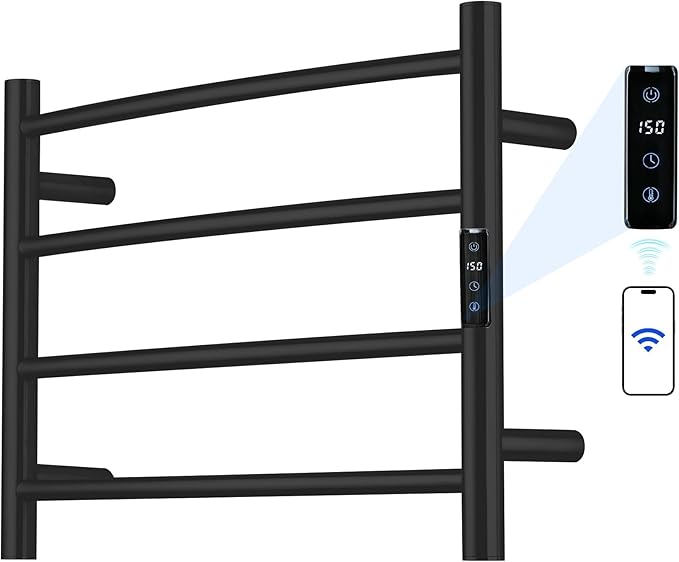 Electric Towel Rack with Voice Control by SHARNDY