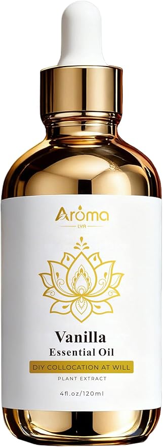 100% Pure Vanilla Essential Oil, 4 Fl Oz, Vanilla Oil by Unknown