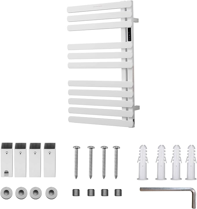 Electric Towel Warmer Rack, Heating Towel Warmer, Timer & Temperature Control - Image 7