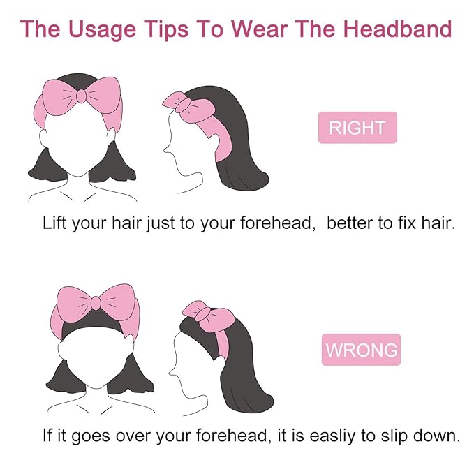 Casoty 6 Pcs Hairband, Soft Coral Fleece Makeup Headband, One Size Fits All - Image 7