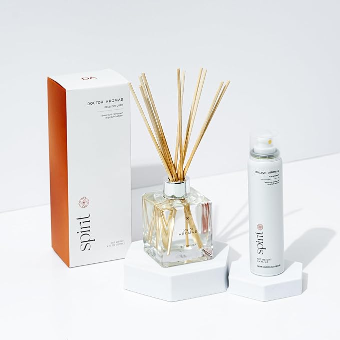 Doctor Aromas Aroma Set Essential Oil Natural Reed Aroma Wood Sticks Diffuser - Image 2
