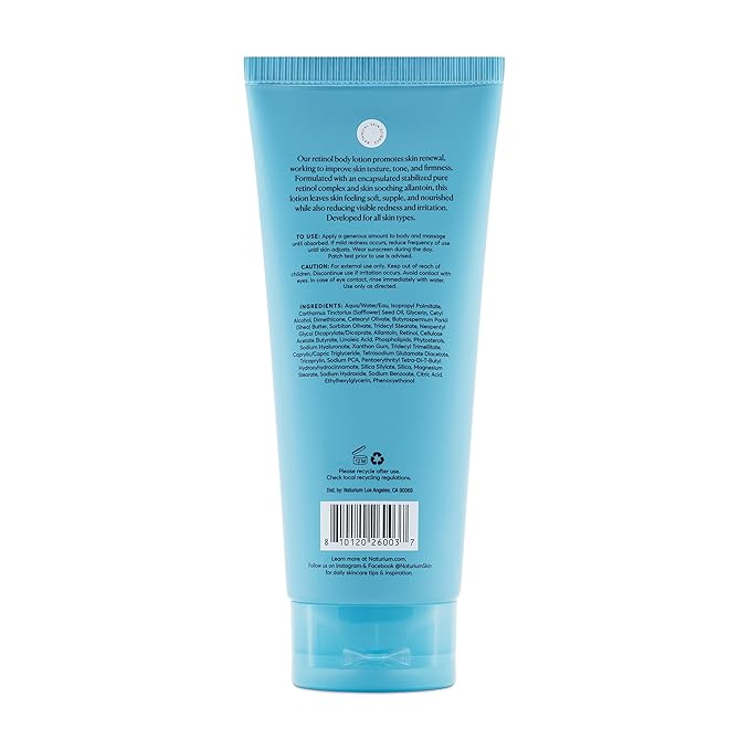 Naturium Skin-Renewing Retinol Body Lotion, Advanced Firming Anti-Aging Skin - Image 8