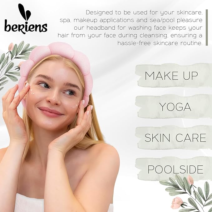 Spa Headband - Makeup and Face Washing Headband - Image 7