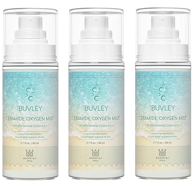 Ceramide Oxygen Face Mist | Low pH, Cruelty Free | Hydrating Refreshing by BUVLEY