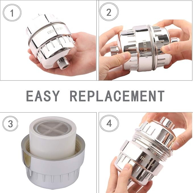 Universal Replacement Shower Filter Cartridge - Image 4