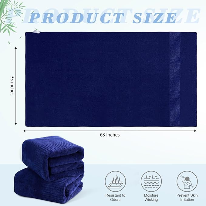 SEISSO Bath Towels, Super Soft Towels - Image 7