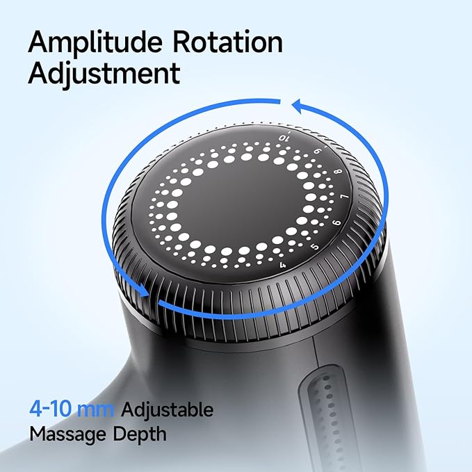 HEYCHY Super Mini Massage Gun Deep Tissue, Handheld Percussion Muscle Massager - Image 2