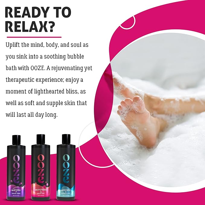 OOZE Lavender Bubble Bath for Women - Image 5
