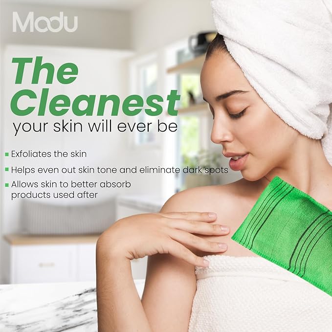 Modu Korean Exfoliating Mitts Small 6PCS – Exfoliating Gloves Body Scrubber - Image 7