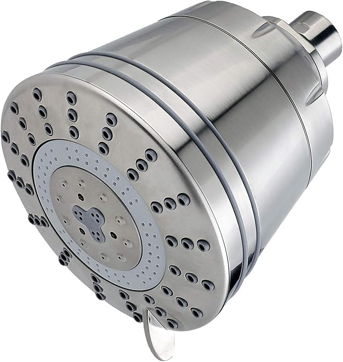 Sprite Showers Pure 7-Setting Filtered 1.75GPM Showerhead in Brushed Nickel by Sprite