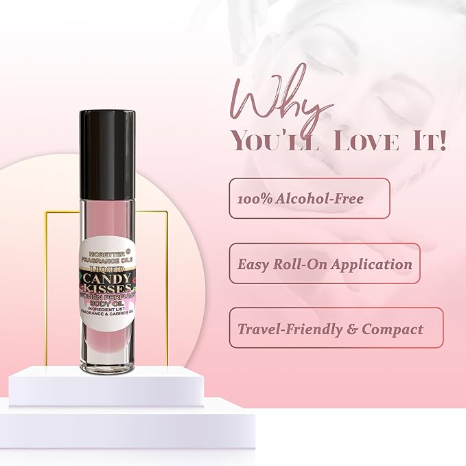 MOBETTER FRAGRANCE OILS Liquid Candy Kisses Women Perfume Body Oil - Image 4