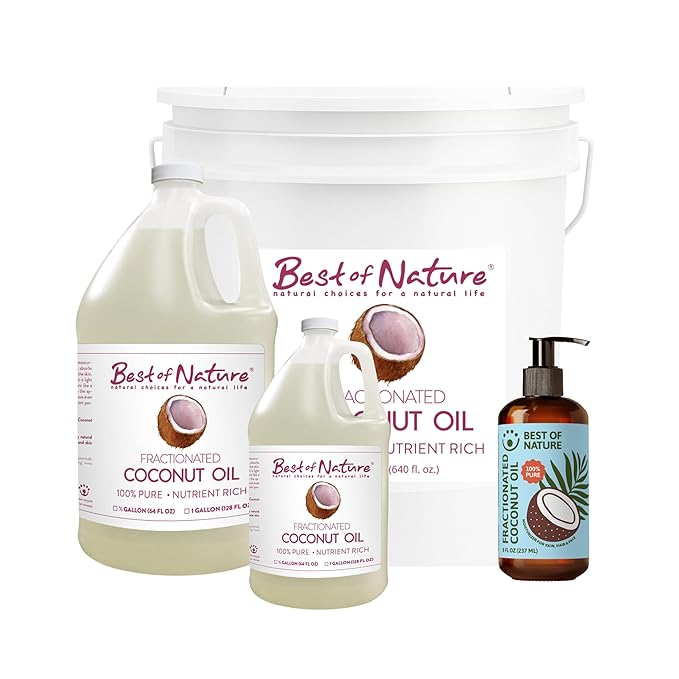 Best of Nature 100% Pure Fractionated Coconut Oil - Image 9