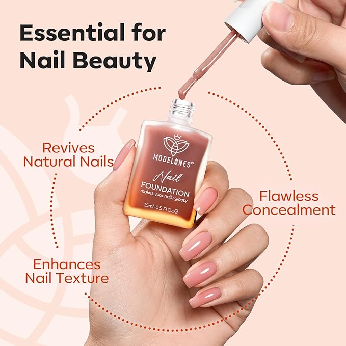 modelones Nail Strengthener and Growth Blushed Berry Nail Repair - Image 7