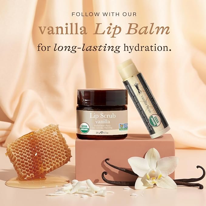 USDA Organic Lip Scrub Vanilla - Image 8
