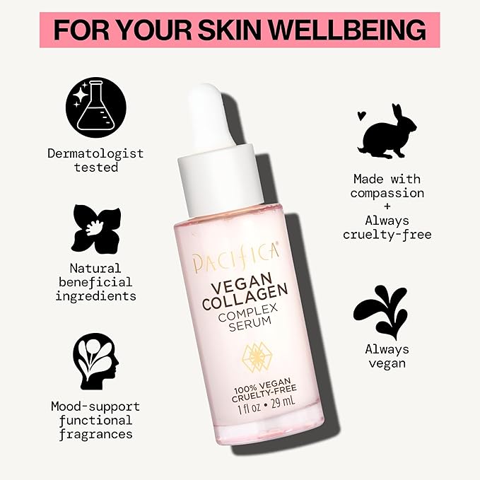 Pacifica Vegan Collagen Complex Face Serum Anti Aging Hydrating Serum - Image 9