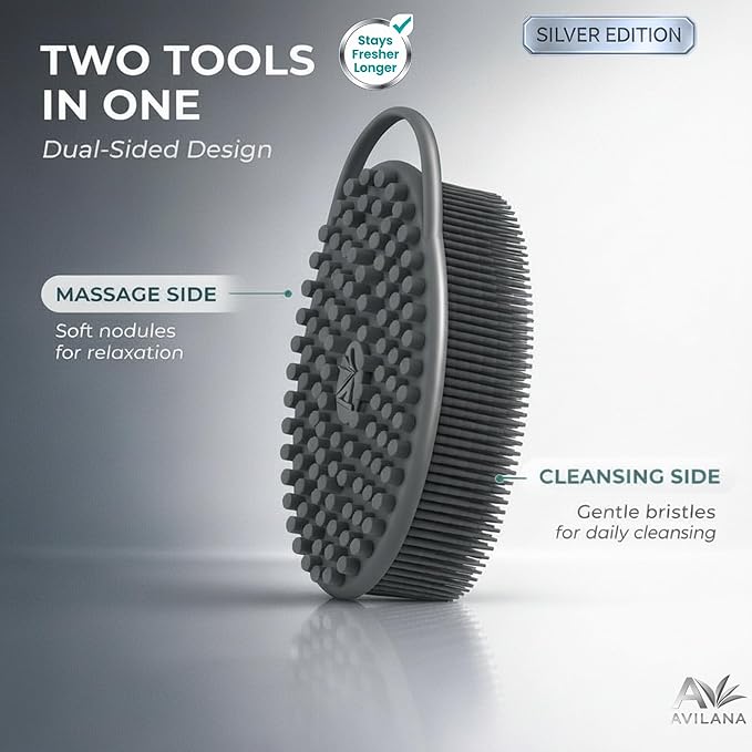 Avilana Silver Edition Body Scrubber - Image 5