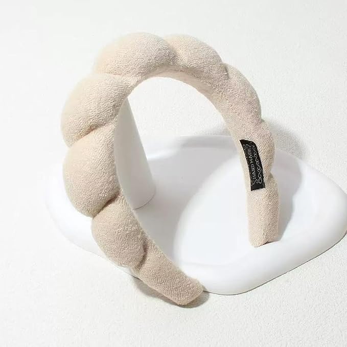 Spa Headbands for Washing Face Makeup Skin Care Women Bubble Facial Beauty - Image 3