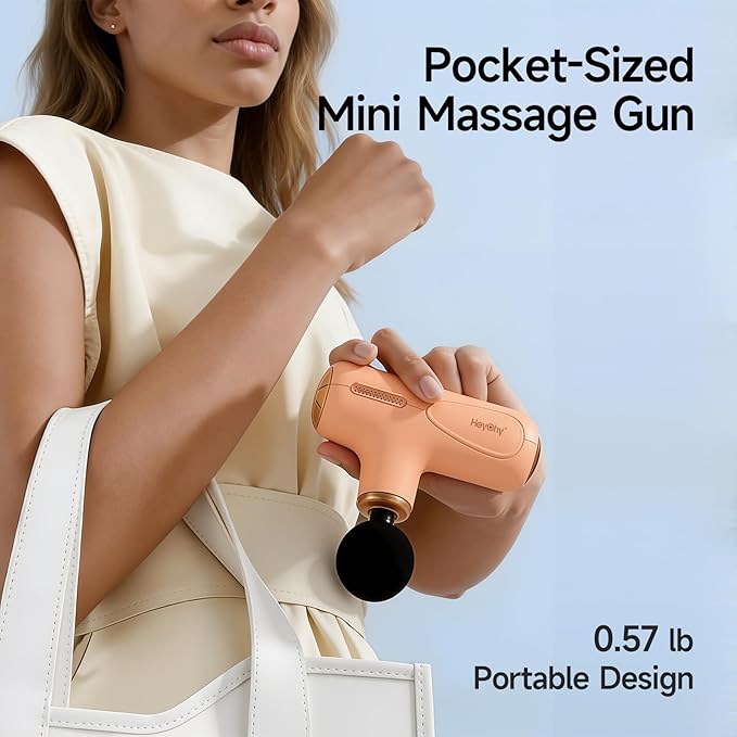 Super Mini Massage Gun Deep Tissue, Portable Handheld Muscle Massager - Image 2