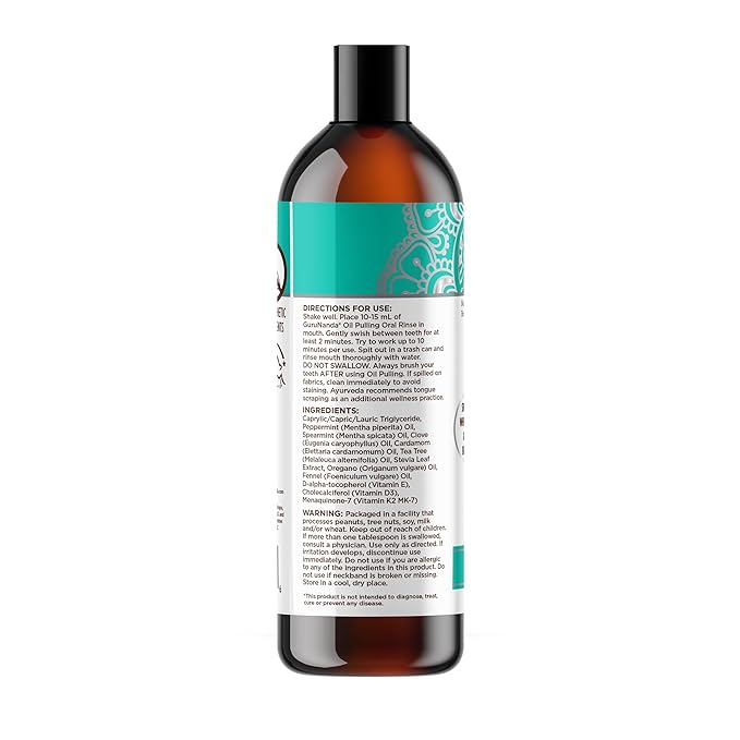 GuruNanda CocoMint Oil Pulling Mouthwash - Image 9