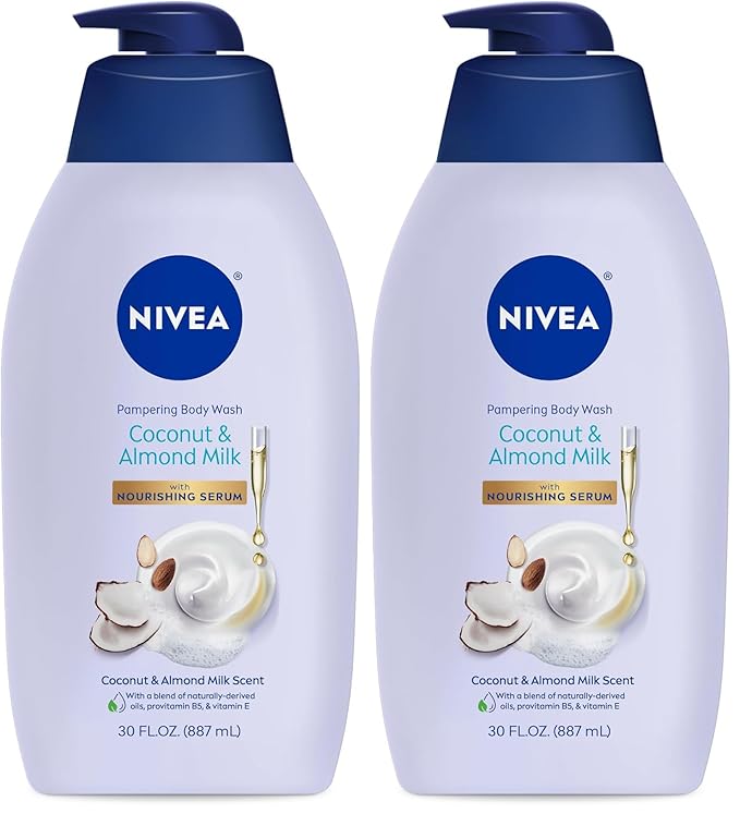 NIVEA Pampering Coconut and Almond Milk Body Wash by Nivea