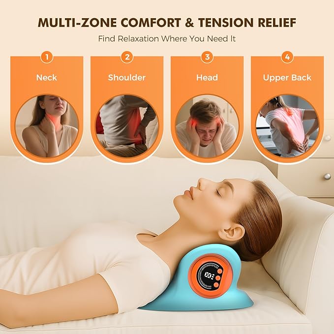 Neck Massager 2026 New Upgrade 3 in 1 Portable Massager - Image 5