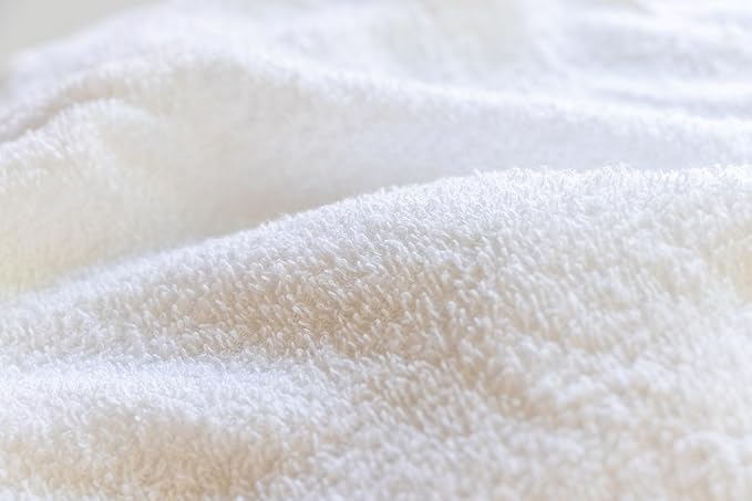 CH White Bath Towels Bulk Pack of 60 – Pure Cotton Lightweight & Absorbent - Image 5