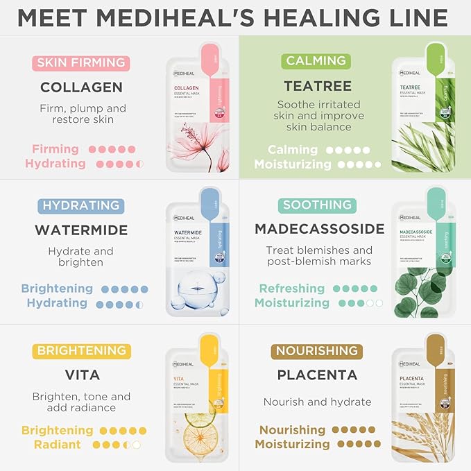 Mediheal Best Korean Sheet Mask - Image 6