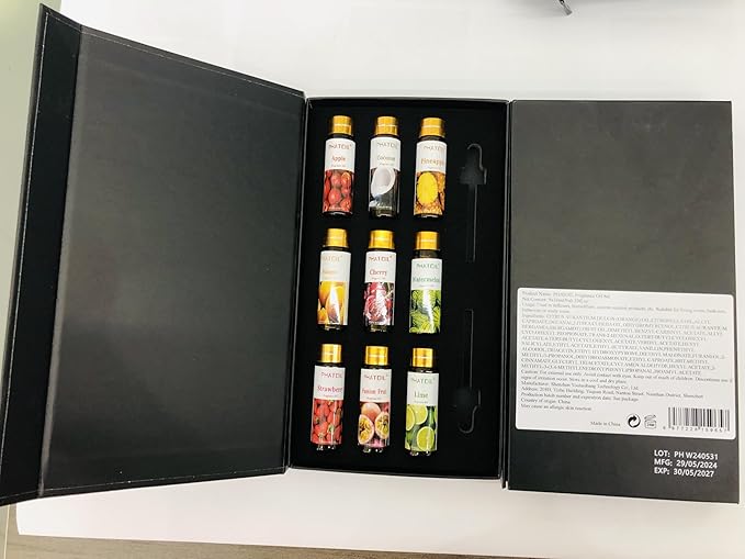PHATOIL 9Pcs Fruity Fragrance Oil Gift Set, 10ml/0.33fl.oz Fragrance Oils - Image 8